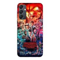 Dėklas Samsung Galaxy S25 FE Stranger Things serialui 4 sezonas Maniacase juoda