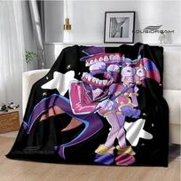 NUOSTABUS SKAITMENINIS CIRKAS Animacinis pledas Šilti flaneliniai pledai Minkštas jaukus pledas Sofos kelioninis pledas lovos paklodės Gimtadienio dovana 75x90CM30x35inch