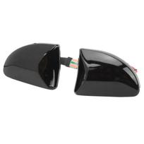 LED Side Marker Light Turn Lamp with Smoke Color Shell Replacement for Benz Smart W451 2007‑2014 black