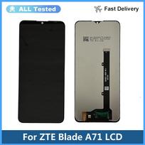 LCD Screen and Digitizer Full Assembly For ZTE Blade A71 A7030 2021 gray