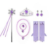 Disney Sofia Princesės Suknelė Mergaitėms Vasarinės Suknelės Gimtadienio Karnavalo Šventės Sofia Rankovės Pūstos Išleistuvių Suknelės ir Aksesuarai B white