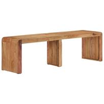 Solid Wood Bench 160 x 38 x 45 cm Acacia