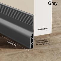 1 Pcs Door Seal Strip Self-Sticky Door Draught Stopper Wind Protection Dust Protection Dustproof Blocker Sealer Soundproof white