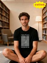 Same As David Lynch's  Twin Peaks  Drama! Fire Walk with Me Cool and Comfortable Short Sleeve T L black
