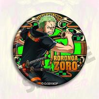 One Piece Anime Badge Pin Set Luffy Zoro Law Sanji Sabo Nami Supernova Accessories Collection Merchandise Gift For Fans Cosplay 58mm--Glossy film black