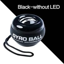 New LED Gyroscopic Powerball Auto Start Range Gyro Power Wrist Ball With Counter Arm Hand Muscle Force Trainer Fitness Equipment black