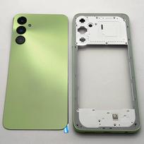A05S Housing Middle Frame For Samsung Galaxy A05s A057F Battery Cover Back Rear  Housing Replacement Case With Camera Lens žalia