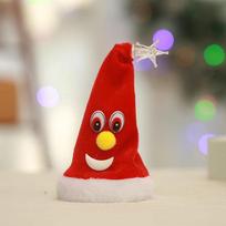 Electric Climbing Ladder with Santa Claus Christmas Decoration red