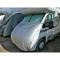 Caravan Motorhome Bonnet Cover For Fiat Ducato Peugeot Boxer Citroen Relay Mercedes Sprinter Ford Transit Bra Leaf Car Protector 1pc gray