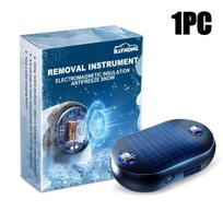 Automobilio langų stiklo apsauginis nuo ledo sniego valytuvas saulės/USB antifrizinis sniego valymo prietaisas 5-12V mikrobangų molekulinis atšildymo prietaisas gray