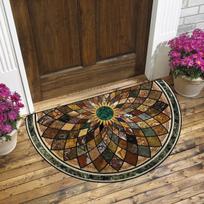Įėjimo kilimėlis Sodo dekoracijos Durų kilimėliai Lauko kilimas Namų dekoras Grindų kilimėlis Pusapvalis kilimas Tapete Entrada De Casa 80*120cm