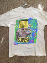 Vintage 1991 Butthole Surfers Iguana Lollapalooza Rock Shirt ZL440  Unisex T-Shirt L blue