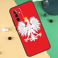 Lenkija Lenkijos vėliava Dėklas Samsung Galaxy A35 A55 A15 A25 A53 A33 A13 A52 A32 A12 A51 A71 A14 A34 A54 Samsung A42 5G white