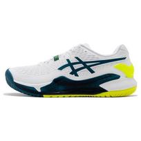 Asics Gel Resolution 9 White Restful Teal 1041A330-101 40.5 white