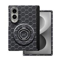 Samsung Galaxy Z Fold 8 magnetinis dėklas 600D aramidinių pluoštų dangtelis su vyrių apsauga ir priekiniu rėmeliu, MagSafe itin plonas Galaxy Z Fold 8