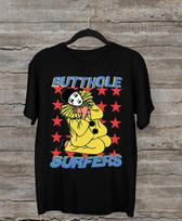 Butthole Surfers Band Short Sleeve Cotton Black All Size Shirt AC1305 XXXXL gray