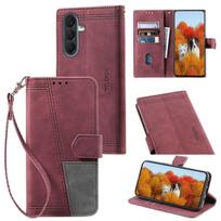 for Samsung Galaxy A57 5G Vintage Color Block Folio Wallet Phone Case RFID Anti-Theft Card Holder Galaxy A57 5G