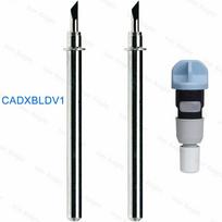 2pcs CADXBLDV1 Vinyl Auto Blade for Brother ScanNCut DX Compatible With CADXVBKIT1 Holder black