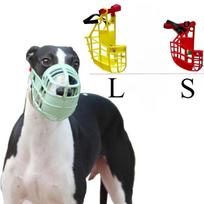 Reguliuojamas šuns antsnukis Plastikinė kaukė Anti-Barking Bite Burnos uždengimas Mažiems/Vidutiniams/Dideliems kurtams - Atsitiktinės spalvos gray