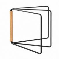 Foldable 3 Arm Towel Storage Stand Space Saving Drying Rack Pratical Dish Rag Holder  Bathroom juoda