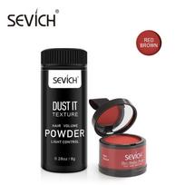 Sevich 4g Magical Fluffy Hairline pudra plaukų linijos šešėliai + plaukų apimties pudra 8g Volume UP plaukų formavimo pudra unisex rausvai geltonas