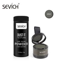 Sevich 4g Magical Fluffy Hairline pudra plaukų linijos šešėliai + plaukų apimties pudra 8g Volume UP plaukų formavimo pudra unisex pilka