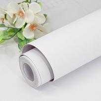 80CM Pločio Lipni Plėvelė Juoda Matinė Storas Lipdukas Baldams Virtuvei Spintelėms Stalui Sienai DIY Remontas Tapetai 40x200CM white