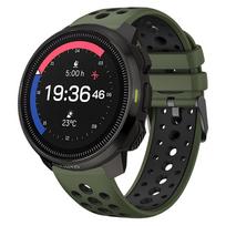 22 mm dviejų spalvų sportinis silikoninis dirželis Suunto RACE S / Vertical / 5 9 Peak Pro laikrodžiui Apyrankė Suunto Ocean 22mm black