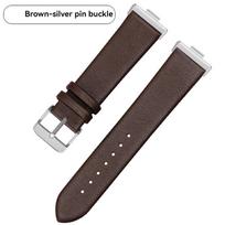Skirta Huawe Watch Fit3 Fit4 Odinis Dirželis Sportinis Fit 3 Išmanusis Laikrodis Fit 4 Pro Apyrankė Itin plonas Paprastas Karvės Odos Laikrodžio Grandinėlė black