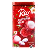Rio Sugar-Free Mint Candy with Vitamin C yellow