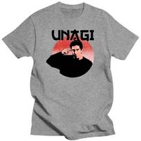 Harajuku Unagi Dojo Ross From Friends Tv Print Aesthetic Unisex Women  Tops Hight Quality Cotton Funny Summer TShirt 80164 2XL gray