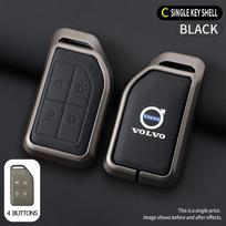 Cinko Lydinio Automobilio Raktų Dėklas Korpuso Dangtelis Laikiklis Volvo FH16 RC FM EVRO 6 fh CARGO 555 FM Sunkvežimio Raktui Visiška Apsauga Aksesuaras black