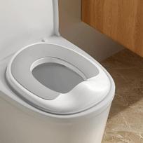 Washable Travel Potty Seat Anti-Slip Kids Toilet Seat Hygienic Portable Toilet Seat  Home Use pilka