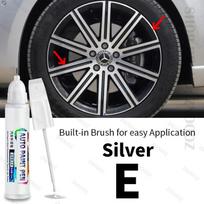 For Mercedes-Benz V-Class Touch Up Paint Wheel Repair Kit Wheel Scratch Repair Rim Paint For Car Wheel Repair Grey Silver Black Touchup Paint2 A Silver gray