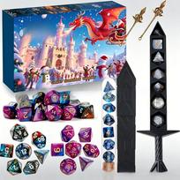 Dungeons And Dragons Kauliukų Atostogų Advento Kalendorius Su Paslaptingais Poliedriniais Kauliukais Kolekcionieriams Ir Dovanoms Style C