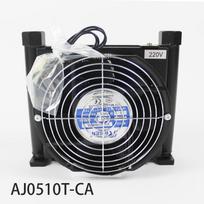 AJ0510T-CA 10L/min hidraulinis aušintuvas, oro aušinamas alyvos radiatoriaus šilumokaitis, skirtas CNC hidraulinėms sistemoms, VP20 VP30 menteliniams siurbliams AC220V
