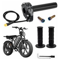 12V/24V E-Bike Thumb Throttle Universal Air Door Grip with Bearing Cable Ties