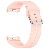 Silikoninė apyrankė skirta Samsung Galaxy Watch 7 FE 6 4 Classic 5 pro 44mm 40mm 43mm 47mm 45mm apyrankė Galaxy Watch6 7 dirželis rožinė