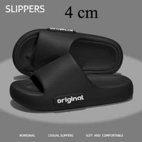 4 Cm EVA Odor Proof Slippers for Men and Women In Summer, Suitable for Outdoor Wear, Non Slip, Indoor Home, Hospitality, Slippers In Large Size 40-41 juoda