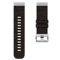 22 26MM Garmin Quick Fit nailoninis laikrodžio dirželis Fenix 7/7Pro/7X/6X/6 Pro/5X/5 Plus6/Epix/Instinct keičiama apyrankė Quick fit 22mm black