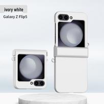 Samsung Z Flip7/6/5 Case: Color Block, Skin-Feel, Double Buckle Hinge Protection Samsung Z Flip3 juoda