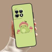 Frog Skateboard Cute Kawaii Case For OnePlus Nord 5 CE 3 4 Lite N20 N30 OnePlus 15 13 12 11 8 9 10 Pro 10T 13T 13R Cover OnePlus Nord CE4 beige