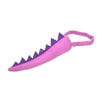 Dinozauro uodegos kostiumo aksesuaras Helovino gyvūno uodega Dinozauro uodega vaikams suaugusiems Helovinas gimtadienis Kalėdos vaidmenų žaidimas pink