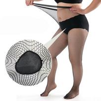 Big Plus Size Fishnet Diamond Pantyhose Women'S Sexy Breathable Rhinestone Stockings Mesh Nylon Stockings Tights One Size black