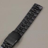 19MM PR100 serija T049410A T049407A Apyrankė Laikrodžio dalys juostelė Solidus nerūdijančio plieno apyrankė Sulankstama sagtelė dirželis Tissot T049 juoda