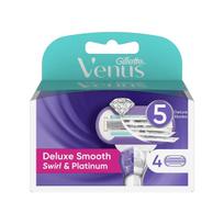 Venus Swirl Razor Blades 4-Pack blue