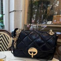 French Vanessa Desinger Bruno Moon Ins Hot Women Leather Messenger Handbag Crossbody Bag Ladies High Quality Shoulder Purses Bag juoda