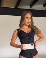 Fajas Waist Trainer Corset Sweat Belt Tummy Control Body Shaper Fajas Reductoras 5 XL juoda