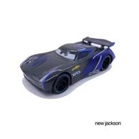 Pixar Cars 3 Žaibas Makvynas lenktyniniai automobiliai Serija Blinkr Black Storm Jackson Be STall Metalo lieto modelio Automobiliai Vaikų dovana gray