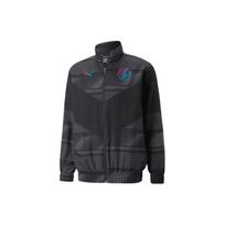 PUMA Mcfc Prematch Jacket Logo Men's 765180-03 M black